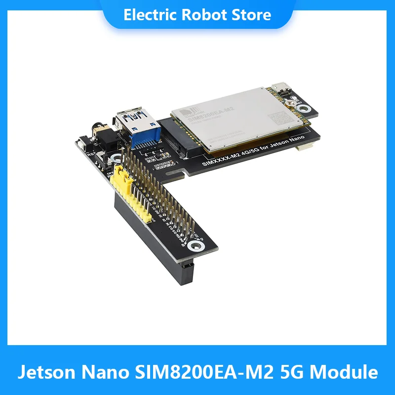 SIM8200EA-M2 5G Module Designed For Jetson Nano, 5G/4G/3G Support, Snapdragon X55 Onboard, Multi Mode Multi Band