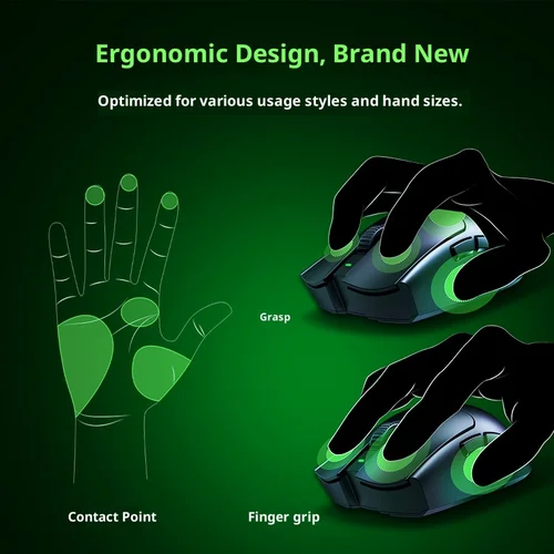 Imagen 2 del producto Razer Viper V3 Pro ratón inalámbrico ligero para juegos para portátiles conexión 2,4g edición rápida periféricos de ordenador