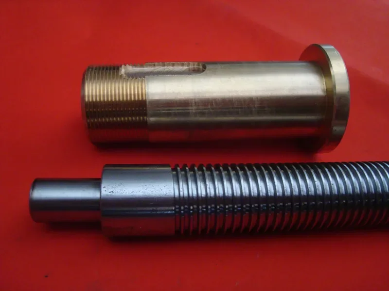 Taiwan Province Jiande grinder screw Taiwan Province Jiande KGS-M250 lifting screw copper sleeve Z-axis lifting screw nut