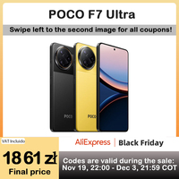 POCO F7 Ultra 5G NFC Global Version Cellphone with EU Charger All New world Primiere 50MP main camera