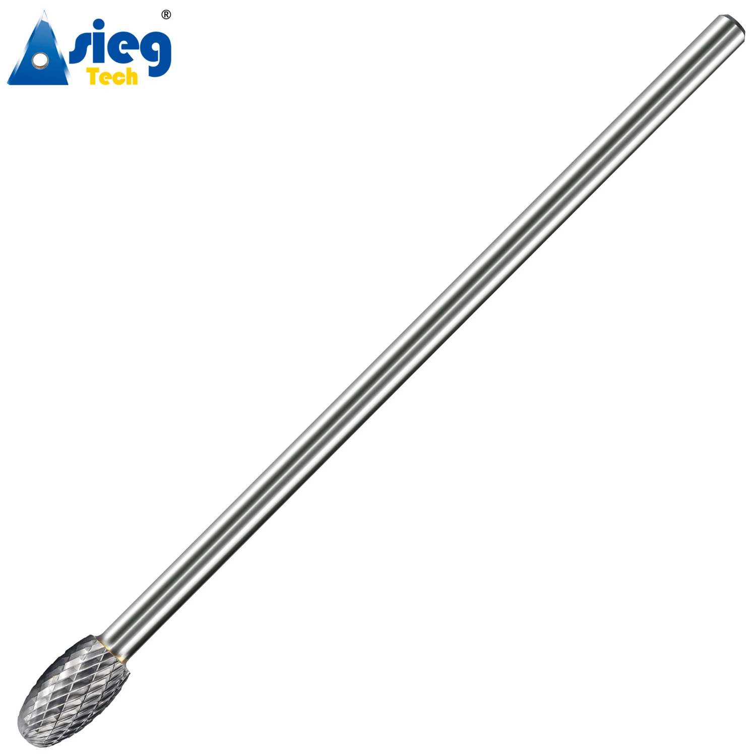 Bits Longos da Rebarba do Carboneto da Haste Entalhe Dobro Ferramentas de Corte Morrem o Moedor Oval Se5l6 mm os