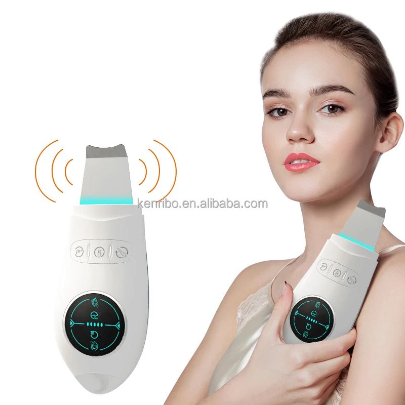 スマートライブラリーディープクリーニング充電式家庭用ソニックフェイシャルスパチュラピーリングマシン黒ずみ除去フェイス超音波スパチュラ