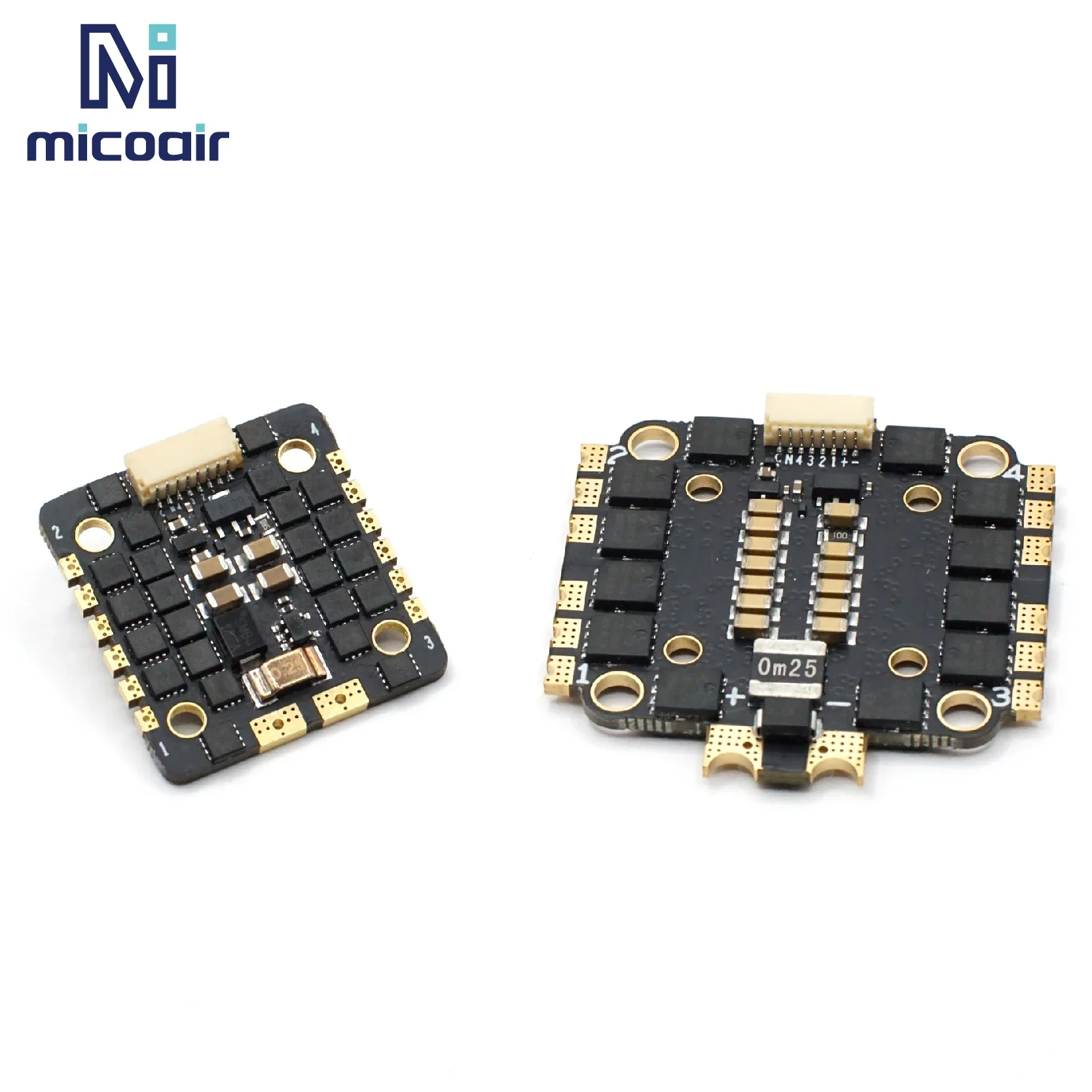 MicroAir 4IN1 33A/50A/60A ESC BLUEJAY 48K Firmware Supports Bi-Directional DShot for FPV RC Drones /Quadcopter Model