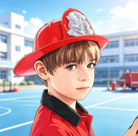 2026 Role Playing Fireman Hats Firefighter Costume Accessories Helmet Dress Up Funny Party Hats for Boys Girls