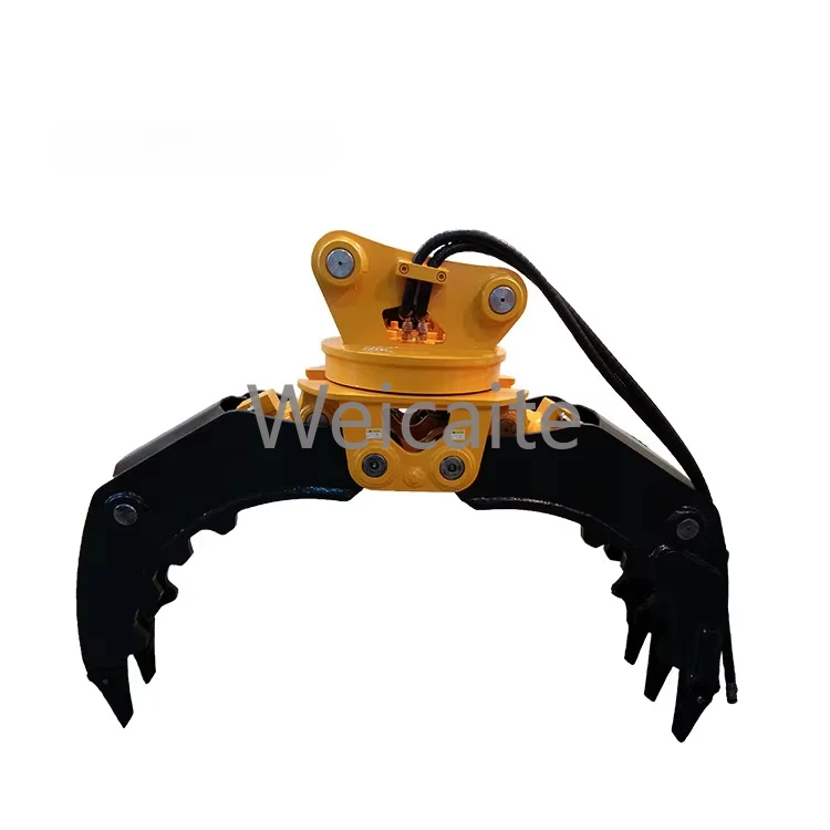 BONOVO Hydraulic Rotating Grapple  Log Grapple Loader  Excavator Grapple for PC240,PC250,PC270,P280,PC300,PC350,PC36