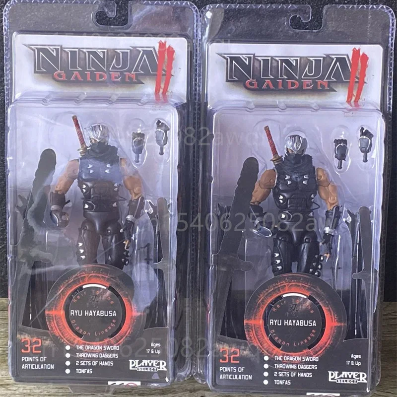 Bandai NECA Ninja Gaiden Falcon Dragon Ryu Hayabusa Acchion Figuur Revoltech Amazing Yamaguchi Ryu Hayabusa Ninja Gaiden Anime