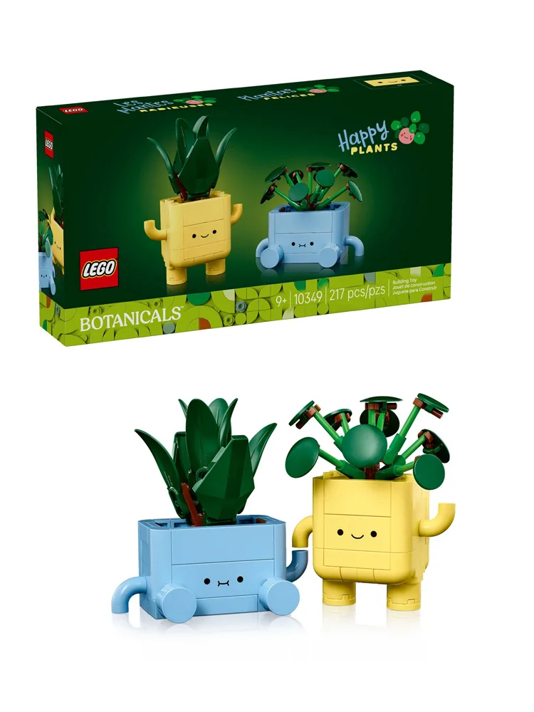 

Lego 10349, серия букетов растений, счастливые украшения для растений в горшке, строительные блоки, игрушки, подарки на день защиты детей