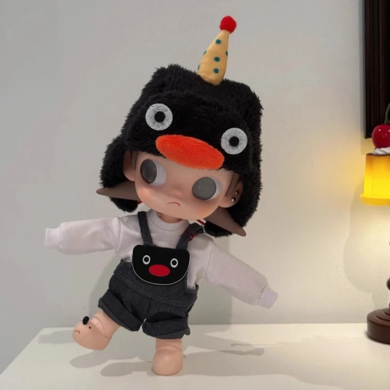 

For Zsiga Longing For Baby Clothes Bjd1/8 Minutes 20cm Mobile Doll Gazi Sister Pulling Sister Cute Penguin Set Present