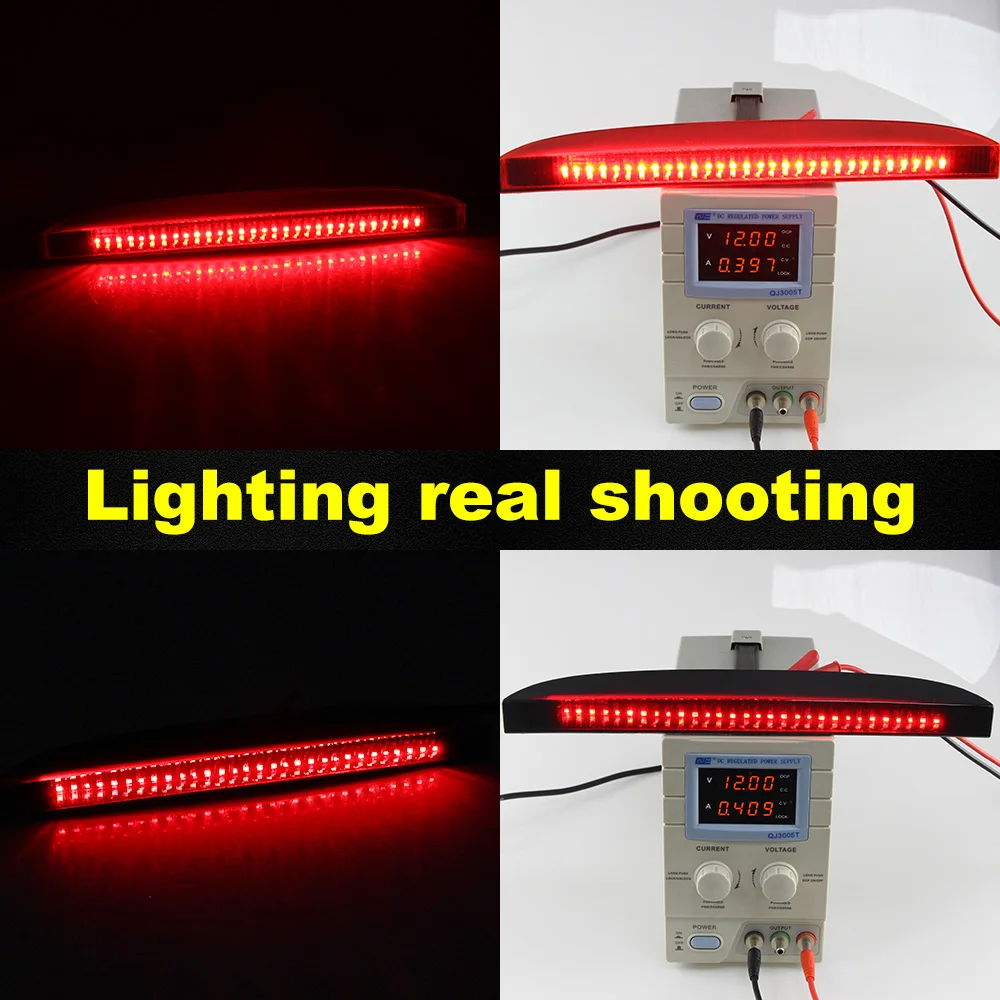 1X  7700410753 Car LED High Mount Rear Third Brake Light Stop Signal Lamp Red Lamp for Renault Clio II 1998-2005
