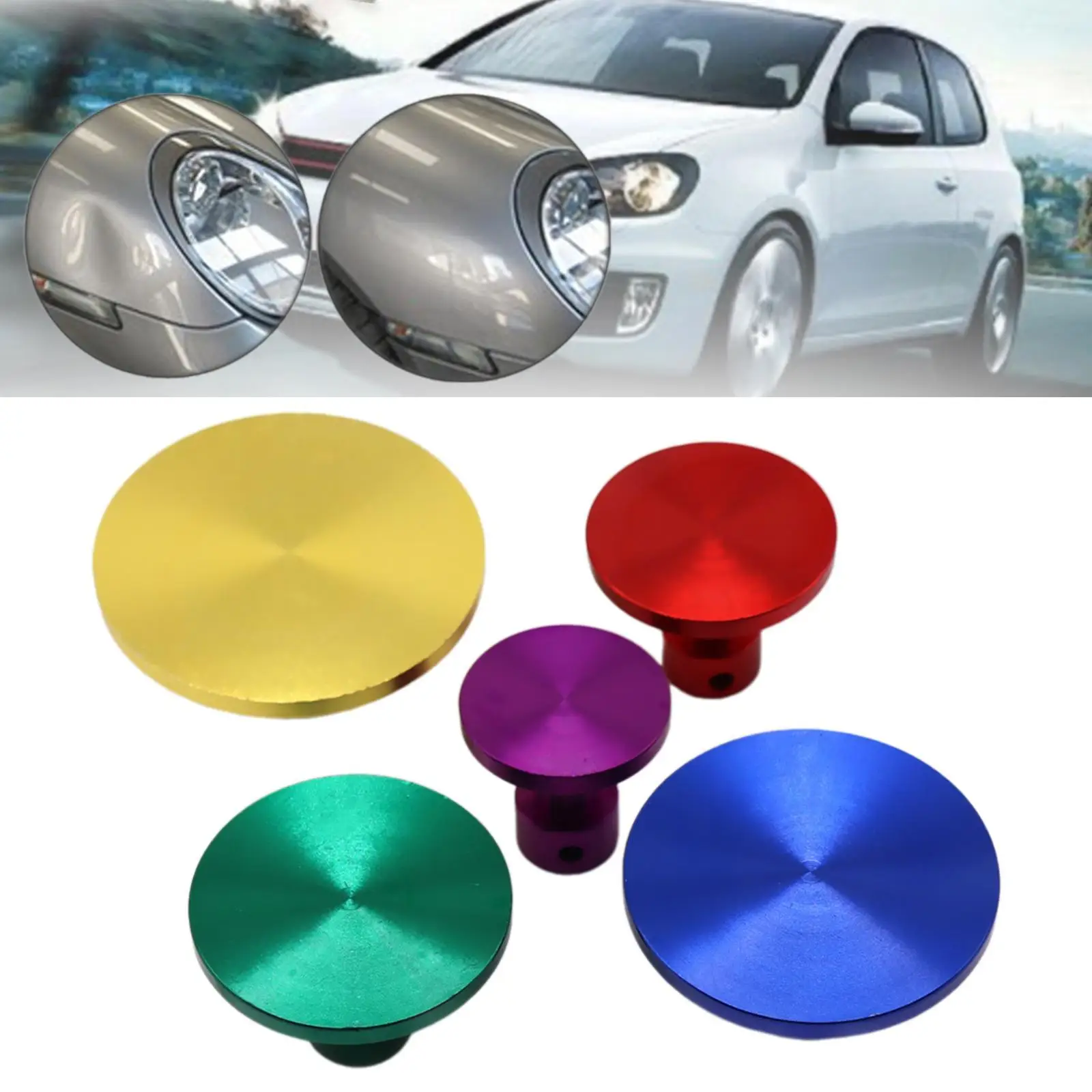 

Автомобильный подъемник для вмятин, съемник вмятин, многоцветный алюминиевый набор инструментов для ремонта кузова, инструменты для вмятин автомобиля