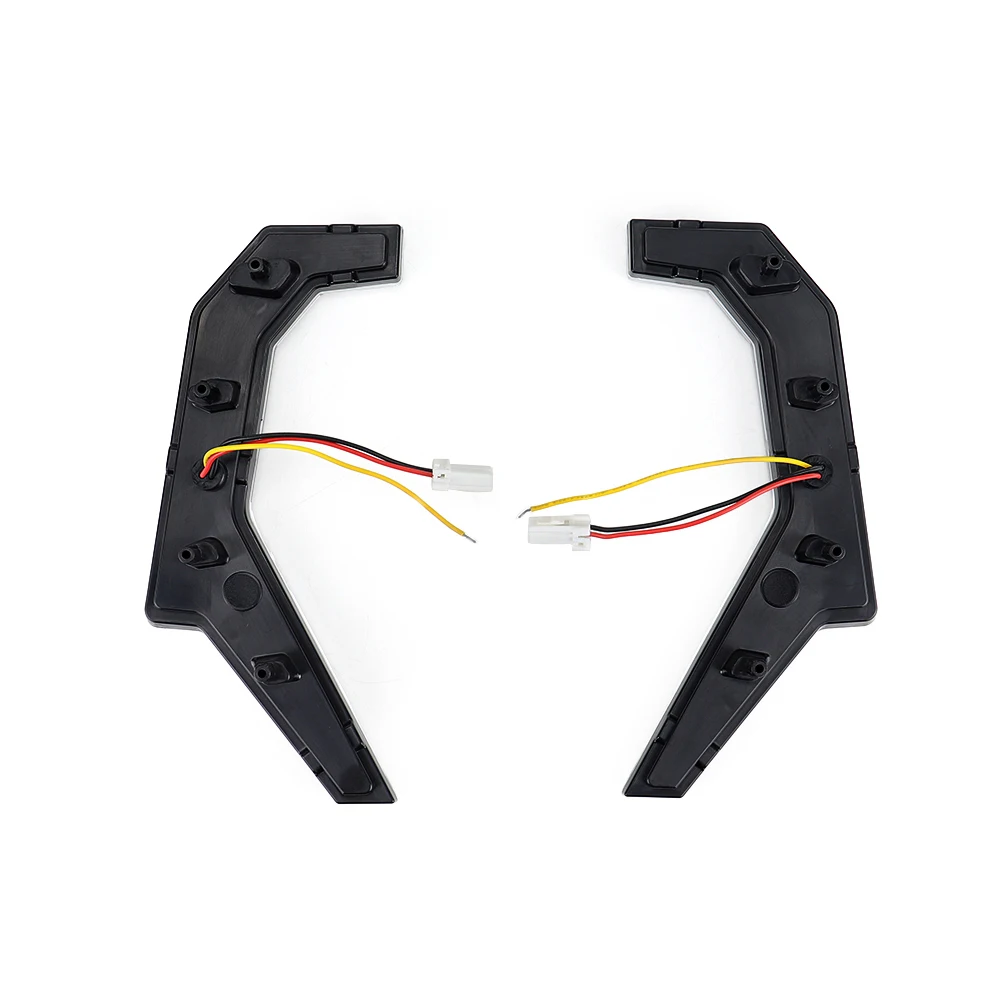 LED Turn Signal Light Front Fang Accent Lights for Polaris RZR XP XP4 1000 2014-2018 RZR-4 900 2015-2020 UTV ATV Accessories