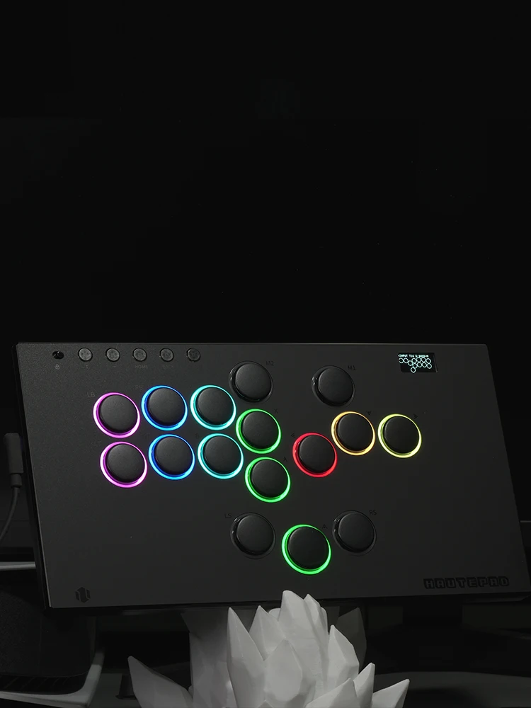 Haute42- COSMOX E16 Lustrzany Joystick Bez Dźwigni Dla Leworęcznych Użytkowników Do PC / PS4 / PS5 Steam Arcade Gier Walki Hitbox — zdjęcie produktu 7