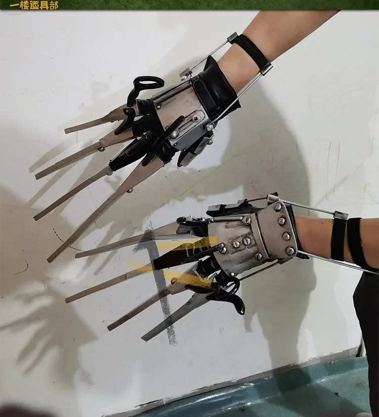 Edward Scissorhands COS Gloves Movie Props Cosplay Accessories Halloween Carnival Custom Hand Made Prop