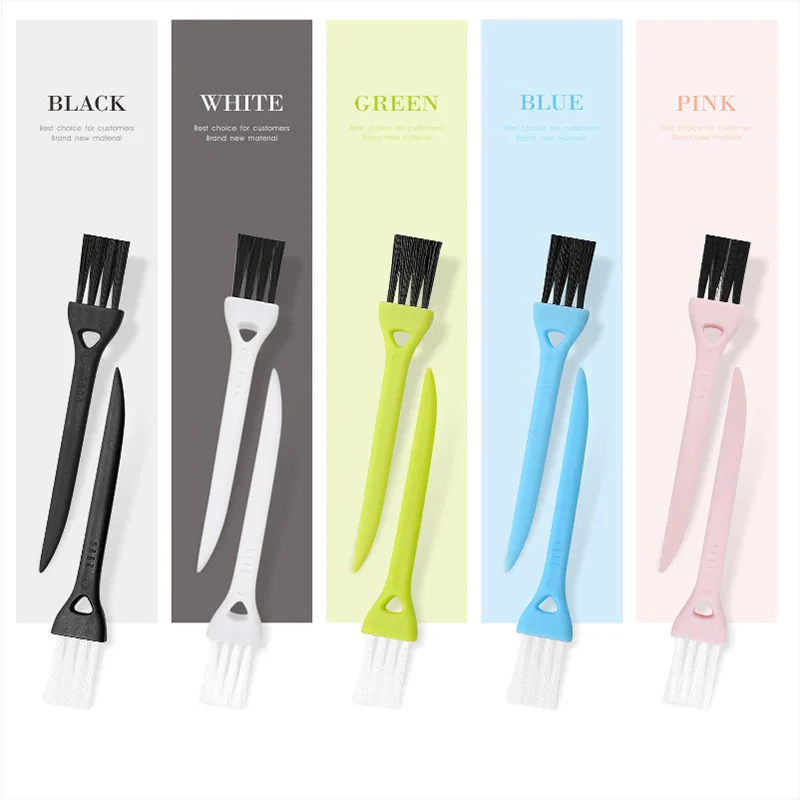 

10pcs Cleaning Brush for Razor Small Multifunctional Crevice Groove Hair Clipper Shaving Detail Scrub Barbers Electric Narrow
