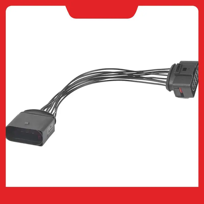 Xenon HID Headlight 14 To 10 Pin Connector Adapter Cable 2Pcs For Jetta 2015 Headlamp Wire Harness 1J0 973 737