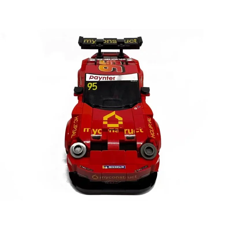 

Новый GT3 классический городской спортивный автомобиль гоночный строительный блок модель, 200 деталей, детский строительный блок на день рождения для мальчиков игрушка в подарок