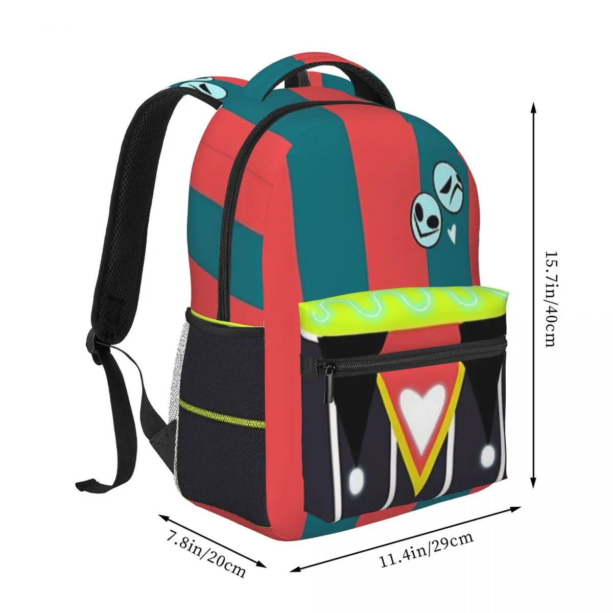 Helluva Boss - Robo Fizz For Girls Boys Large Capacity Student Backpack Lightweight waterproof Backpack 17in