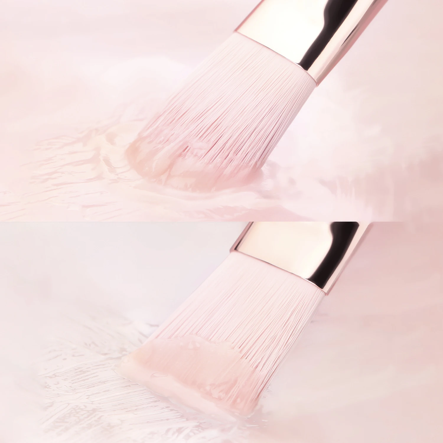 Nuevo Brocha de maquillaje multifuncional, brocha de base, brocha de maquillaje coreana, brocha de máscara ultrafina de una línea, corrector de imprimación