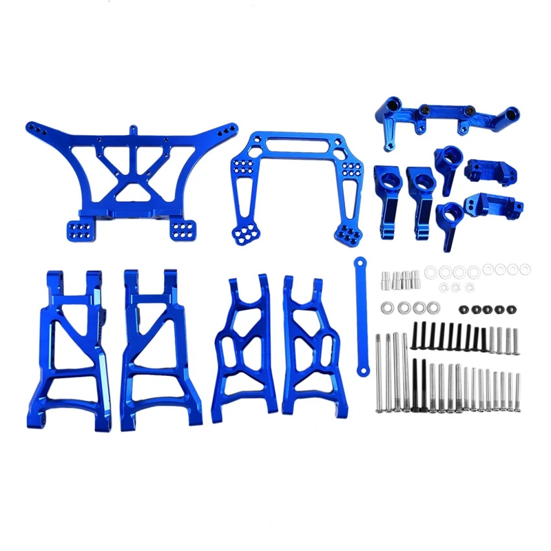 Zestaw części osi tylnego stopu aluminium do 1/10 Traxxas 2WD Slash Rustler Stampede Parts