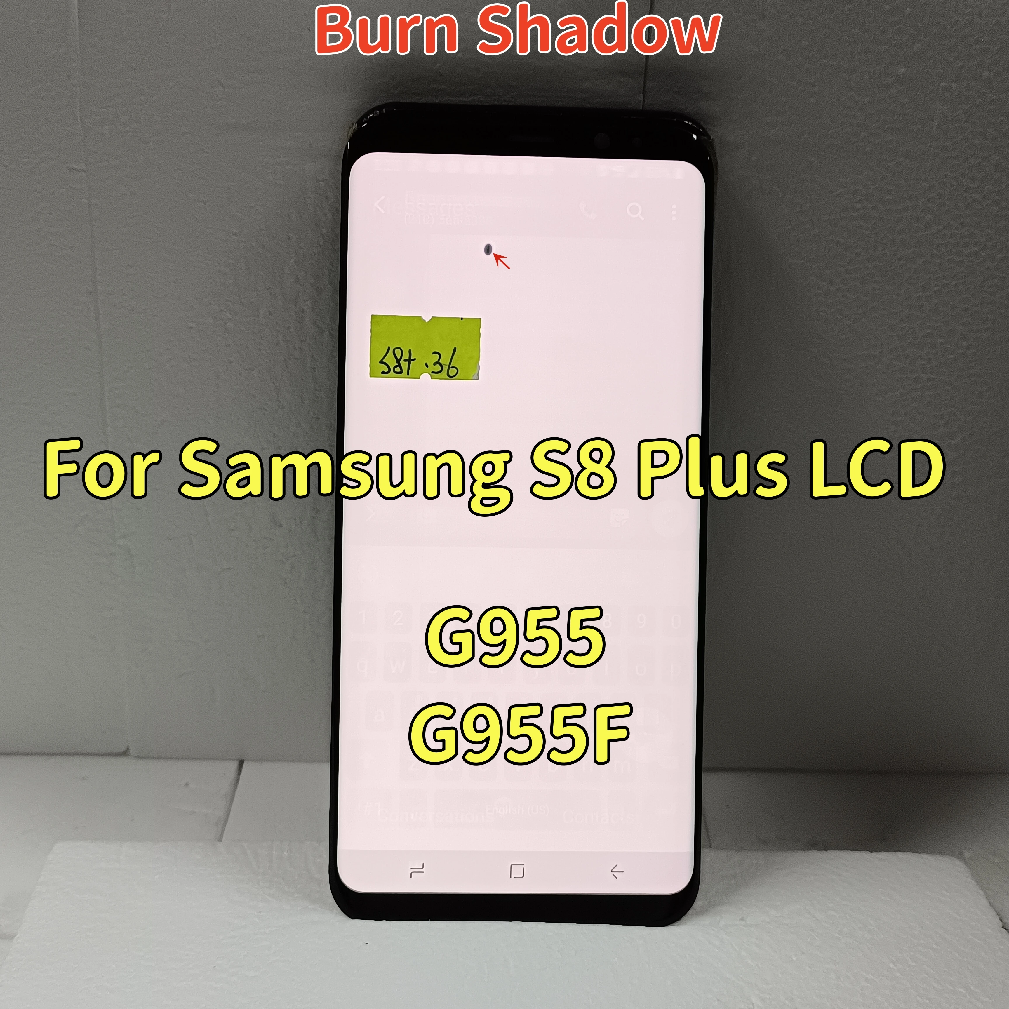 100% Work For Samsung Galaxy S8 Plus Lcd G955 G955f Touch Display S8+ G955fd G955u Touch Screen Assembly Replace,With Defects