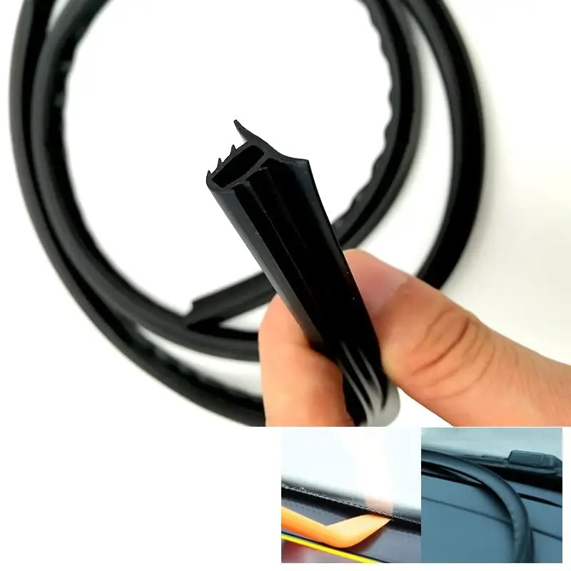 

1.6M Rubber Car Dashboard Windshield Edge Gap Filling Sealing Strips Universal