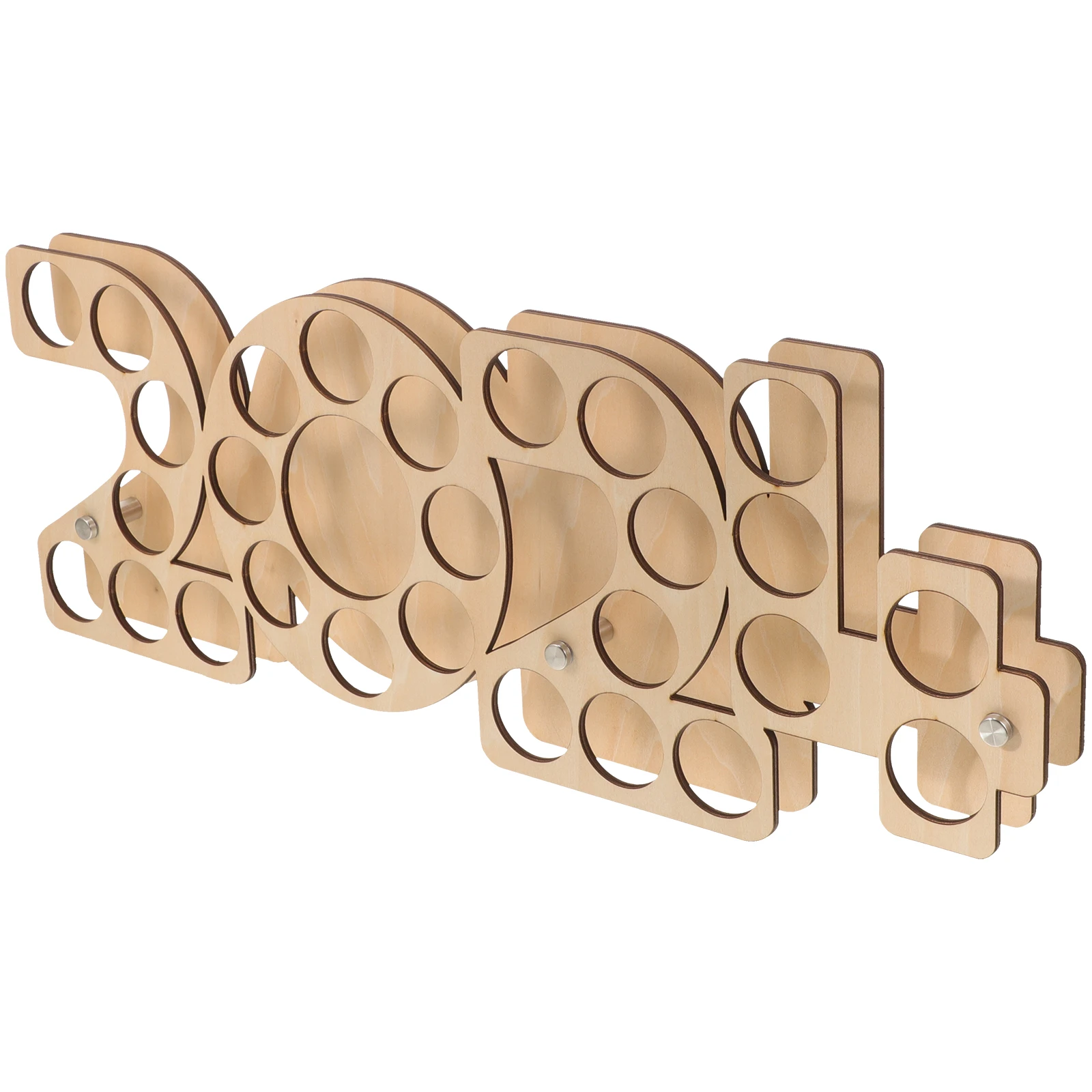 

2024 Display Rack Wooden Case Holder Easy Installation Sturdy Material Household Decorative Accessory