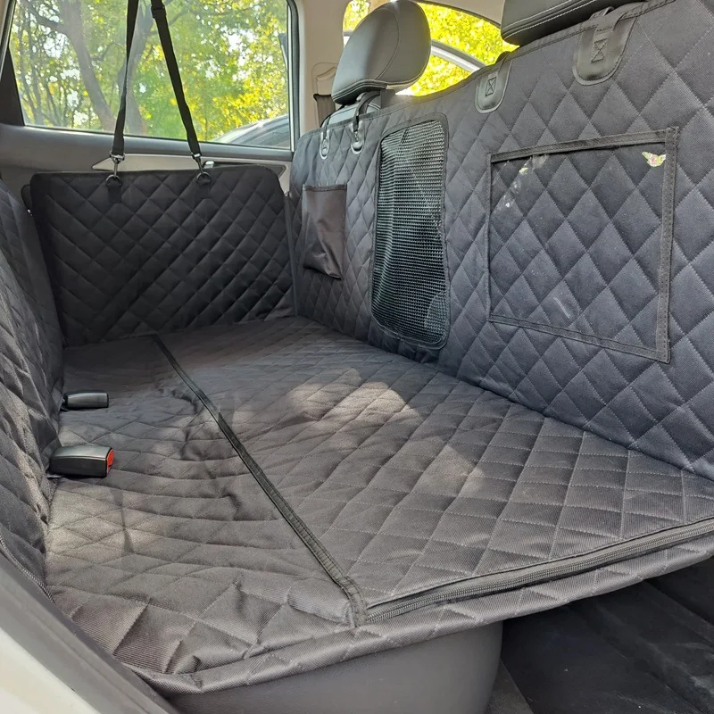 600D Oxford Cloth Waterproof Full Surround Extended Load-bearing Pet Car Trunk Cushion Expanded Rear Seat Dog Mattress