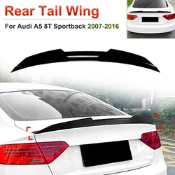 For Audi A5 8T Sportback 2007-2016 Four Door PSM Car Trunk Roof Spoiler Rear Top Tail Wing Spoiler Car Body Kit Modification