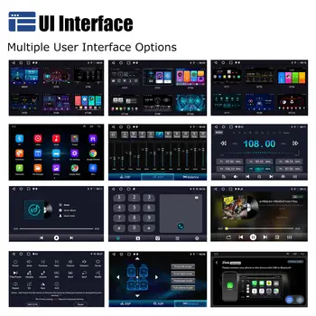 ESSGOO Android 14 10,1 palcový univerzální otočný autorádio s Carplay multimediálním přehrávačem GPS navigace automobilové stereo 10 nejlepší prodej Rádio s Androidem pro Toyota Yaris - №1