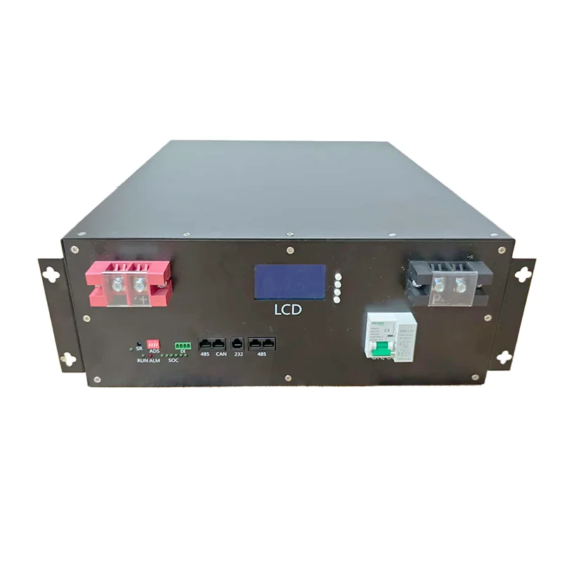 High Strength IP20 Rated Modular Rack Enclosure 5-Year Warranty Stackable Battery Cabinet for Data Center Applications