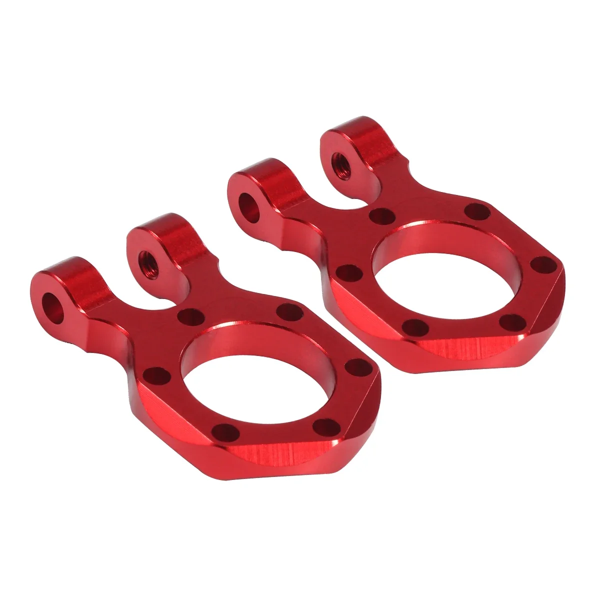 Aluminium Cnc Rc Trekhaak Schaal Lier Bumper D-Ring Voor 1/10 Rc Crawler Scx10 Wrangler Gladiator Trx4 Element Enduro Tf2 D90 Cc01