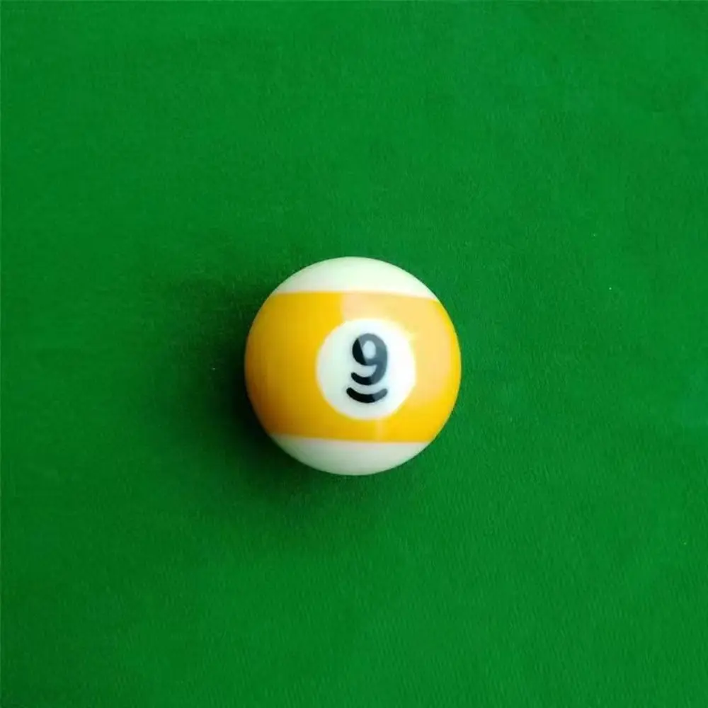 

Resin Billiards Major Fall prevention Billiards Supplies Durable Wear-resistant Table Tennis Supplies Chinese Eight Balls