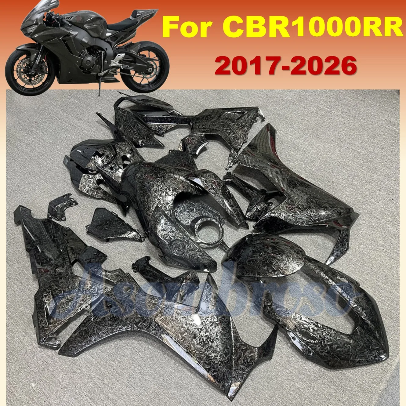 

Replacement Fairing Kit For CBR1000RR 2017-2026 CBR 1000RR SP Forged Carbon Fiber Motorcycle Bodywork