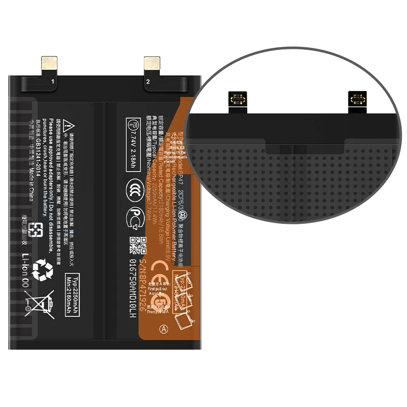 Batería nueva 2026 BP47 4500mAh para Xiaomi Mi Redmi Note 11 Pro Note11+ Note 11 Plus de reemplazo + herramientas 4