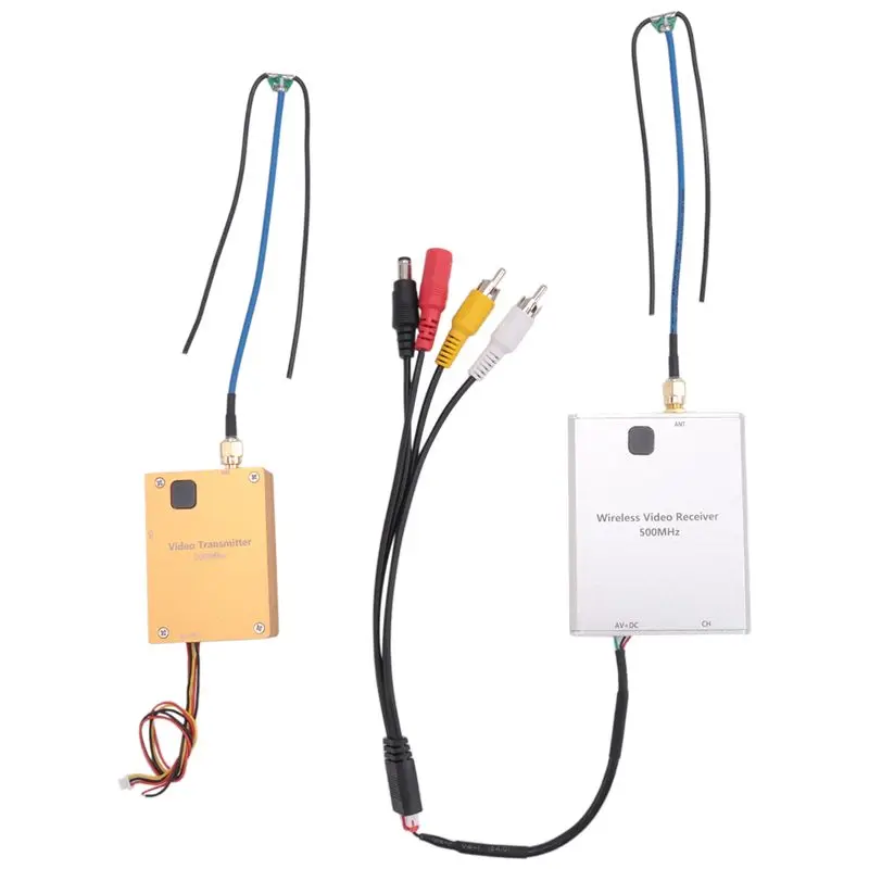 WOTT-20-40Km 500Mhz FPV Video Transmitter Receiver Drones Video Link Drone VTX 8 Channels