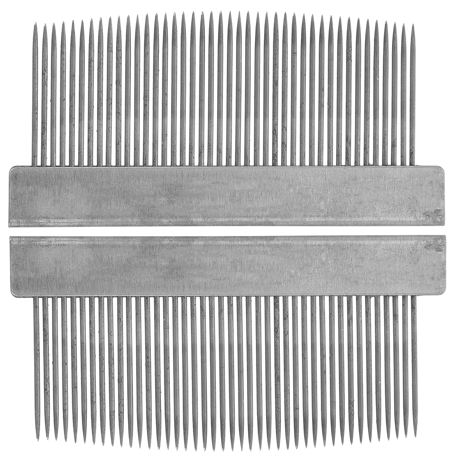2Pcs Strong Iron Violin Bow Comb Horse Hair Combing Tool for Violin Viola Cello Erhu Bow Hair Straightening Cleaning and