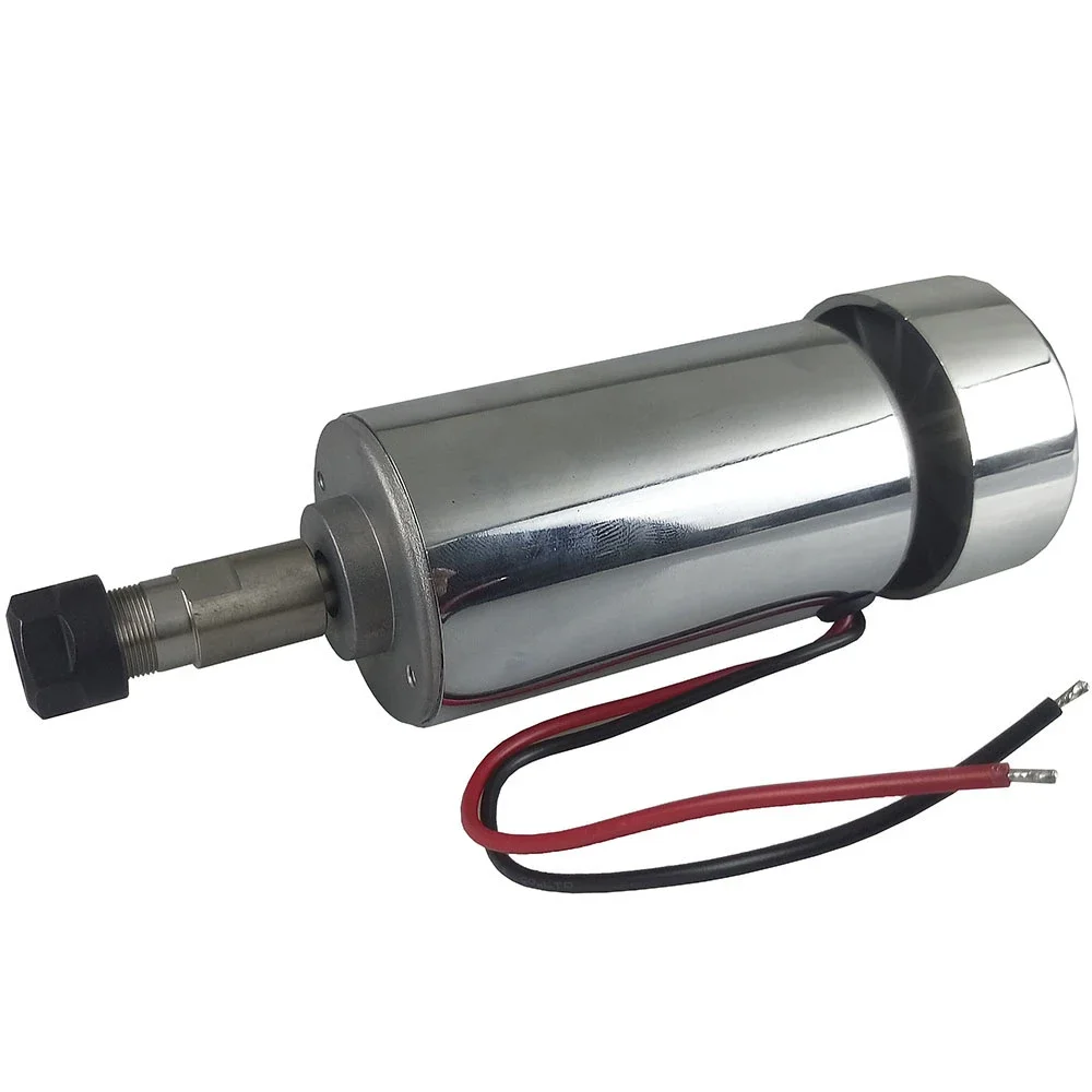 

High Speed DC12V-48V 300W Spindle Engraving Machine Spindle Motor Air-cooling cnc Spindle DC Motor CNC Engraving Machine ER11