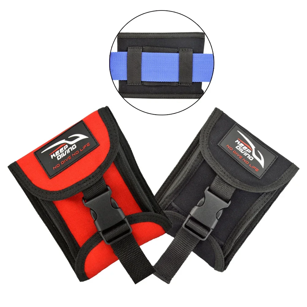 Diving Spare 3KG/6.6LBS Empty Weight Belt Pocket Scuba Diver Gear Bag Holder Lightweight Wear-resistant Nylon Bag