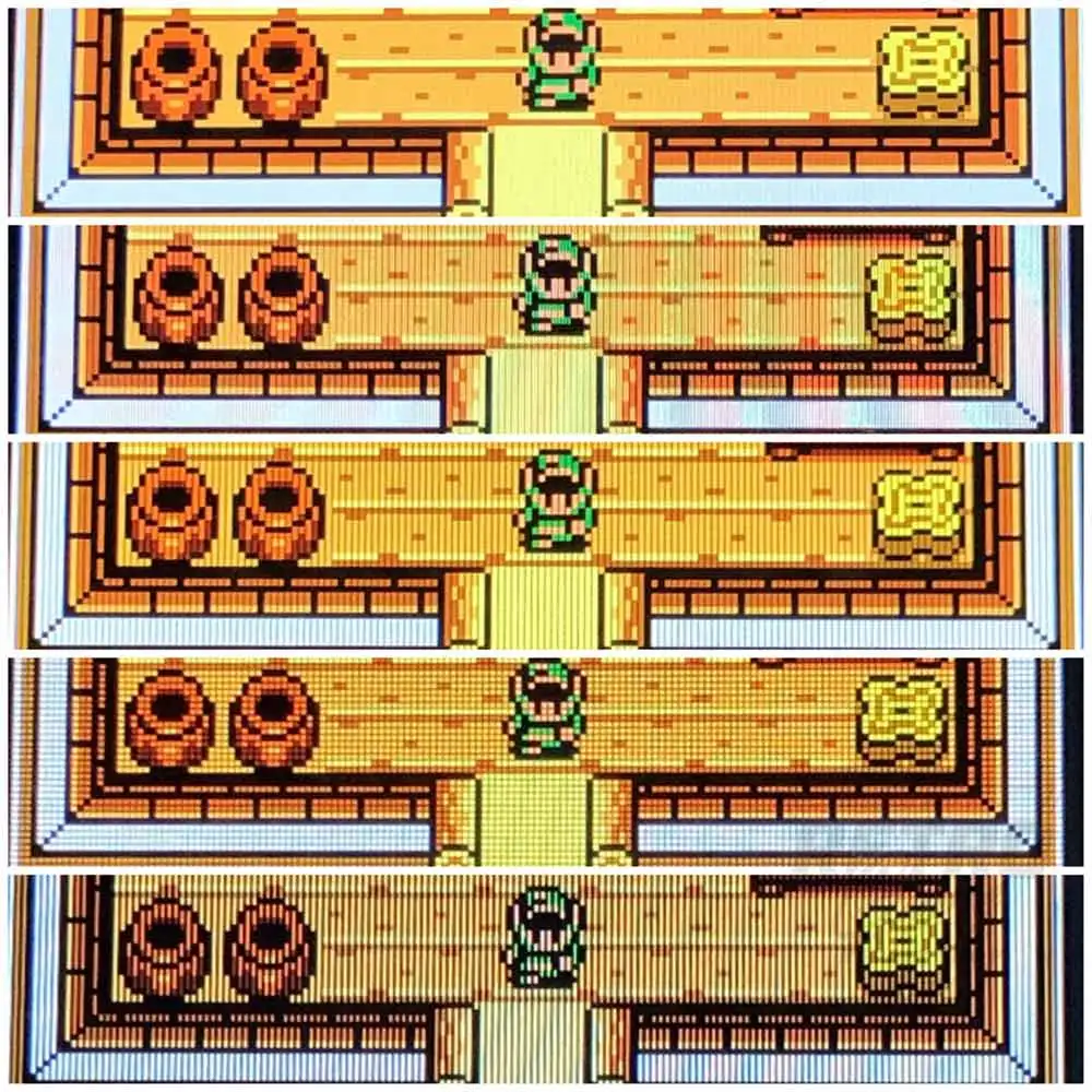 Kit LCD pre laminato IPS V3 bianco 2021 per kit schermo LCD IPS retroilluminato GBC con set di custodie alloggiamento IPS GBC personalizzati