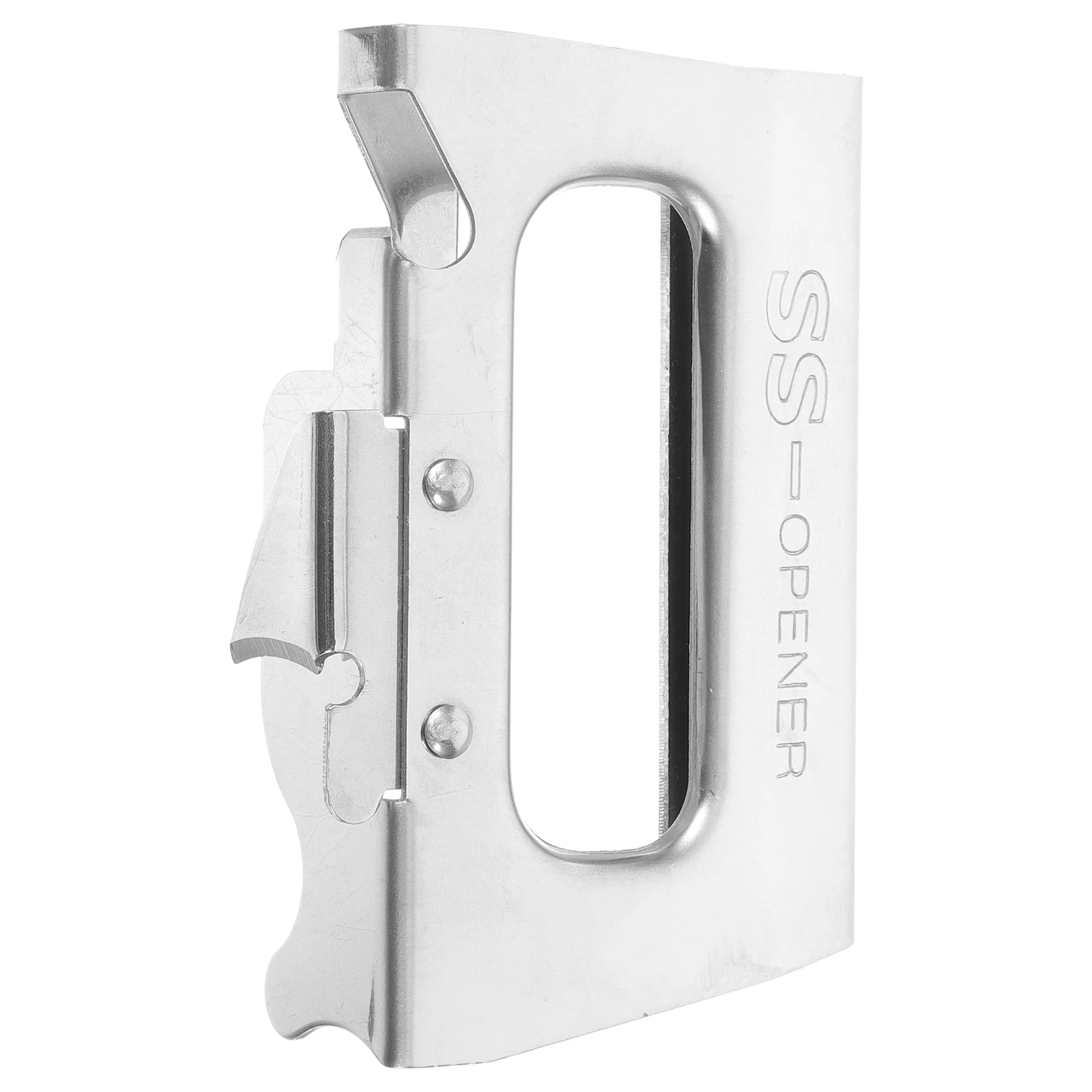 

Stainless Steel Can Bottle Opener Wear Resistant Compact Multipurpose Kitchen Gadgets Universal Small Size Portable Lid Opener