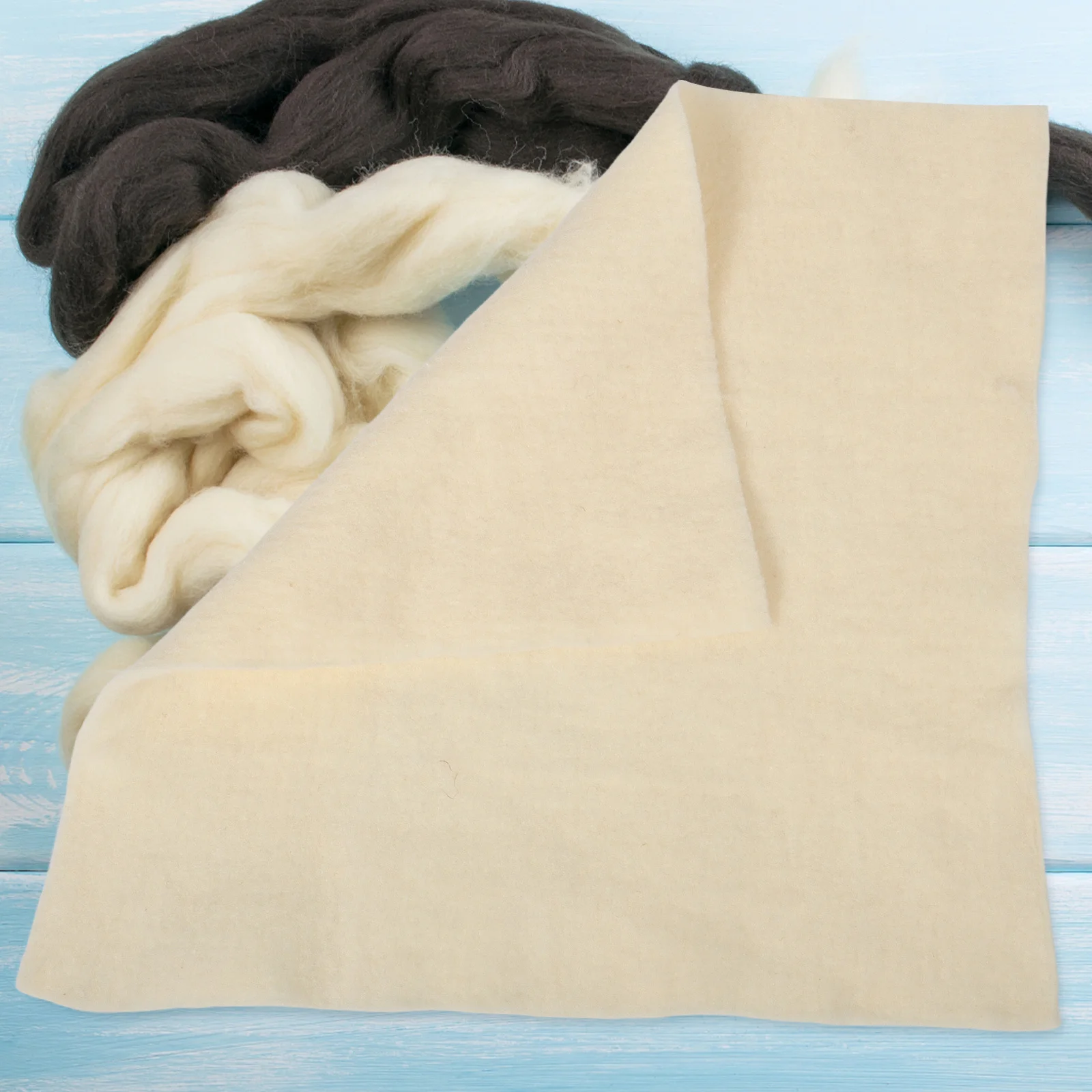 

Thick Wool Felt Sheet Soft Felt Fabric for DIY Crafting Needle Felting Sheets Patchwork Projects Needle Felting Mat