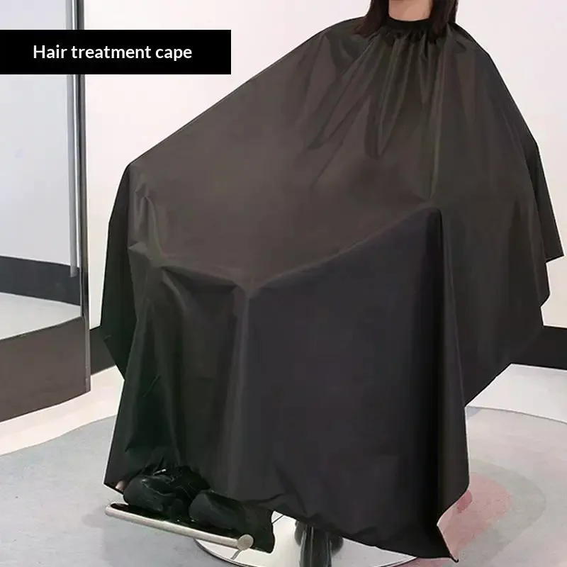 Black Salon Barber Cape Men Women Hair Cutting Cape Hairdressing Cape Hair Cut Apron Shampoo Dye Tools Accessories Cover