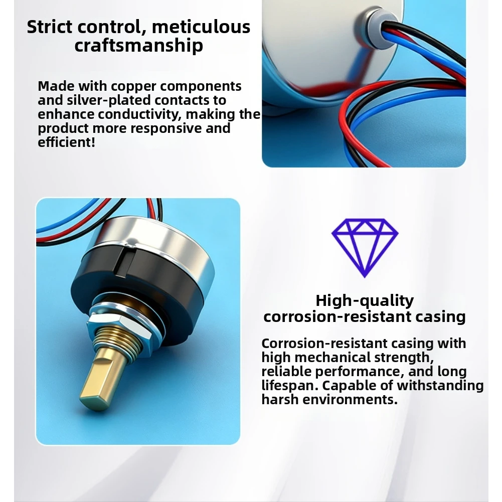 MA24 Digital-Potentiometer 5V Ausgang Hall-Effekt Magnetischer Winkelsensor 360 Grad Berührungslos für Industrielle Messgeräte – Detail 6