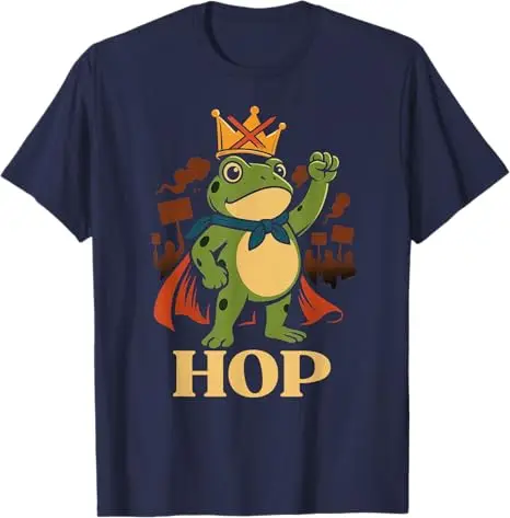 Lustiges Portland Frog Hop Protest Resist Frog No Kings Toad T-Shirt Ribbit Resist Repeat No Hope Without Hop Frogs Against Fascism – Detail 10