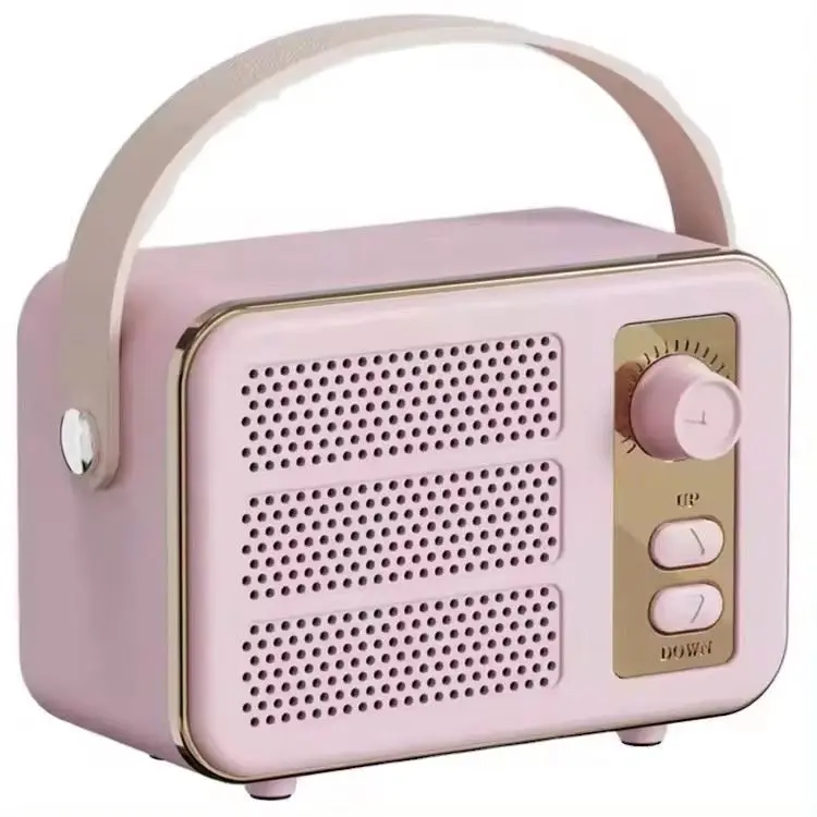 

New Retro Wireless BT Audio Speaker Device Portable Mobile Music Mini BT Speaker