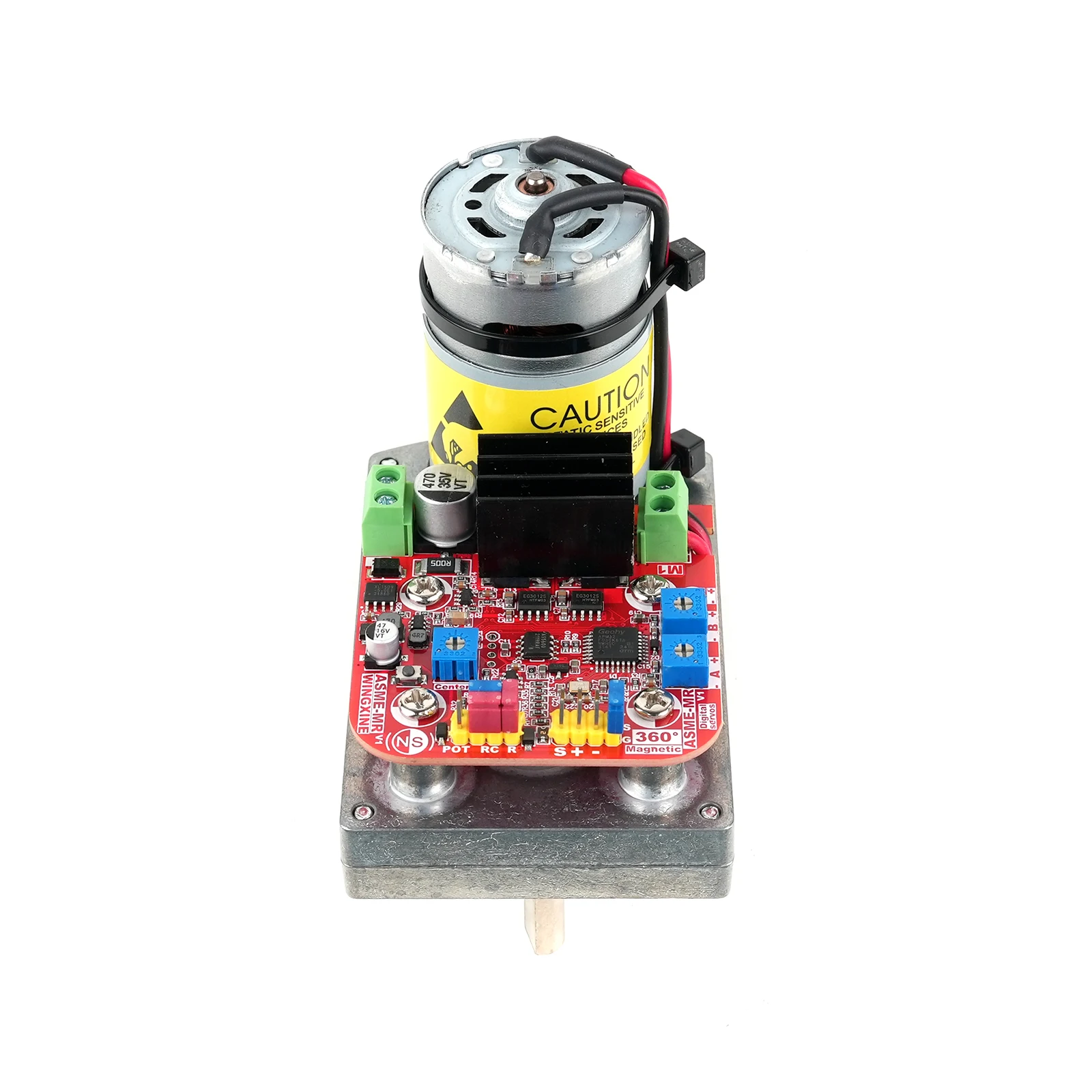 ASME-MRB 380kg.cm عزم دوران عالي محرك معزز رقمي دوران 360 درجة للتحكم في صمام كاميرا متحركة بذراع الروبوت الصناعي