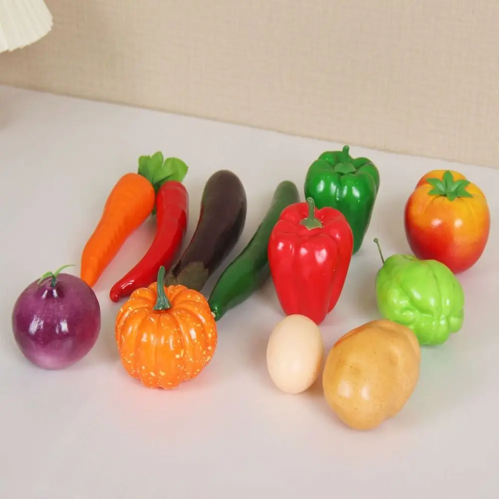 Simulation Carrot False Fruit Vegetable Carrot Model Home Decoration Craft Jewelry Props