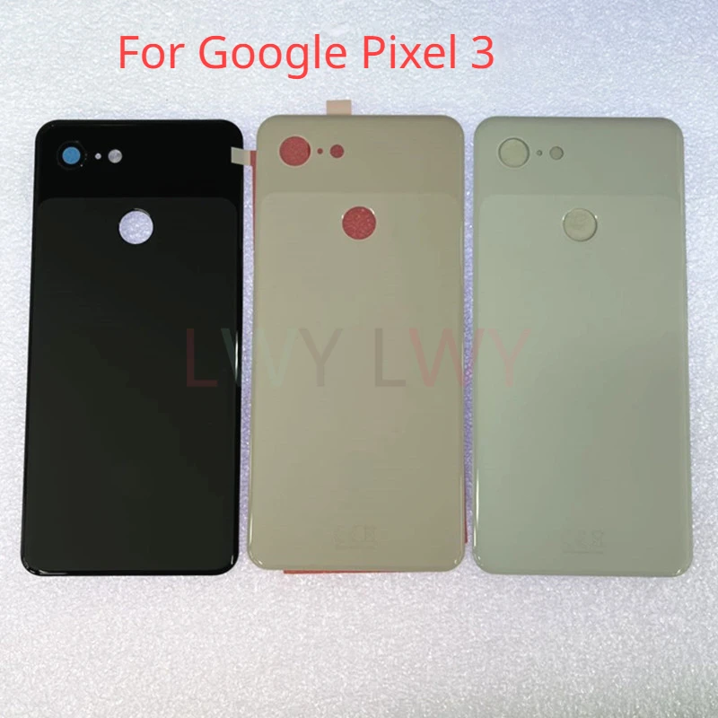 

Задняя крышка аккумулятора для Google Pixel 3, задняя крышка, стеклянная дверь, задний корпус для HTC Google Pixel3, крышка аккумулятора, стекло