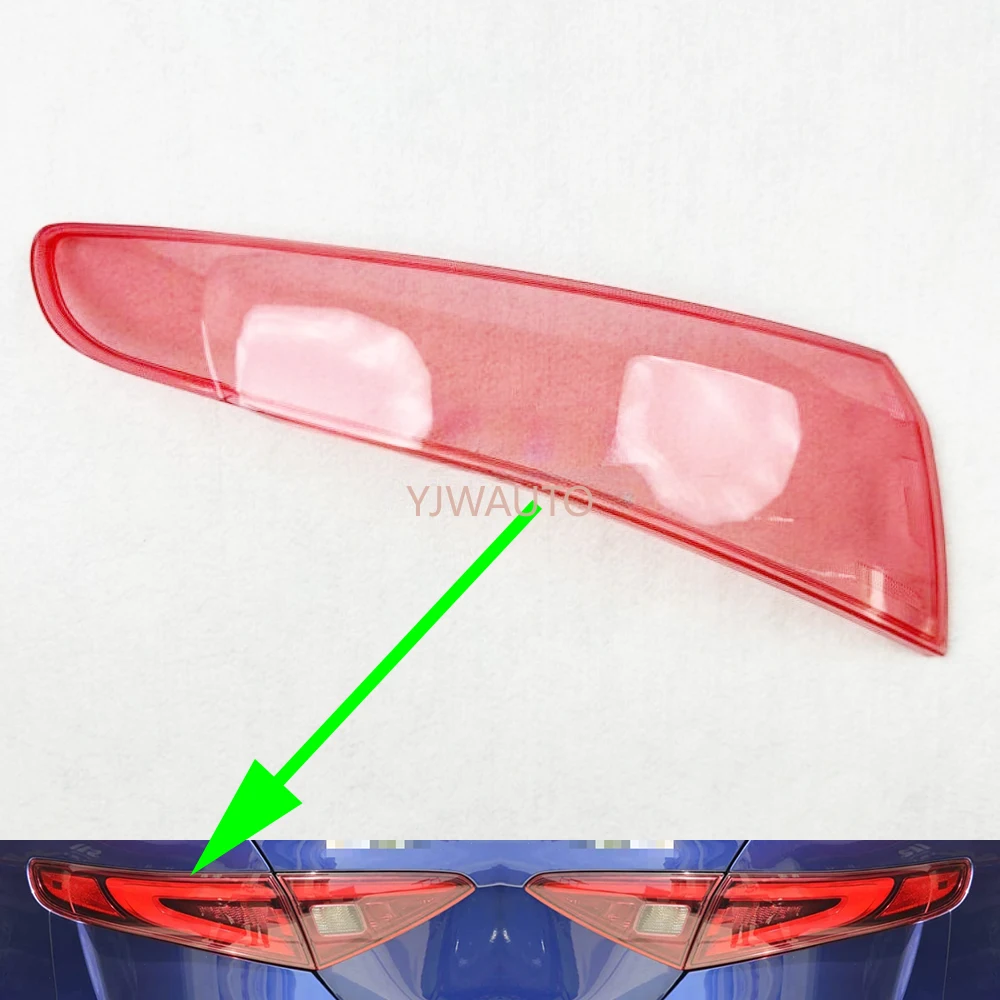 For Alfa Romeo Giulia 2015 2016 2017 2018 2019 2020-2022 Taillight Cover Car Taillamp Lens Rear Lampshade Brakelights Shell