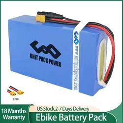 48V 40Ah 60V 72V Ebike Batteri Pack 52V 36V 20Ah Escooter Battery for 500W 750W 1000W 1500W 1800W 2000W 3000W Motorcycle/Trike